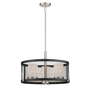 Pratt-3 Light Pendant in Contemporary Style-20 Inches Wide by 13.5 Inches High