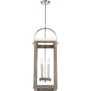 Bliss-4 Light Pendant in Transitional Style-11.63 Inches Wide by 64.38 Inches High - 1004033