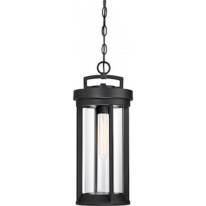 Huron-1 Light Outdoor Hanging Lantern in Transitional Style-8.25 Inches Wide by 20.88 Inches High