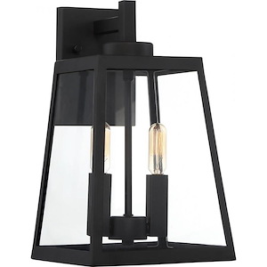 Halifax-2 Light Medium Outdoor Wall Lantern-8 Inches Wide by 13.5 Inches High