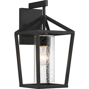 Hopewell-1 Light Medium Outdoor Wall Lantern-7.5 Inches Wide by 14.75 Inches High