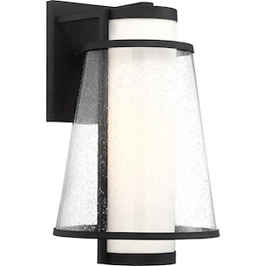 Anau-1 Light Large Outdoor Wall Lantern-10.5 Inches Wide by 17 Inches High - 1003964