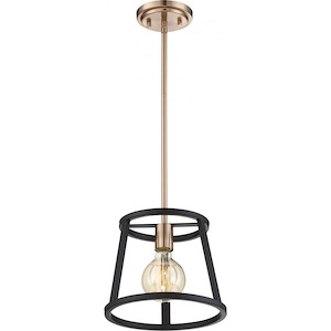 Chassis-1 Light Mini Pendant-10 Inches Wide by 8.13 Inches High