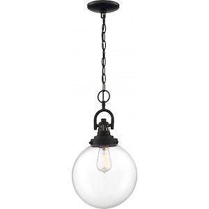 Skyloft-1 Light Pendant-9.88 Inches Wide by 17.63 Inches High