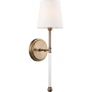 Olmsted-1 Light Wall Sconce-5.5 Inches Wide by 19 Inches High