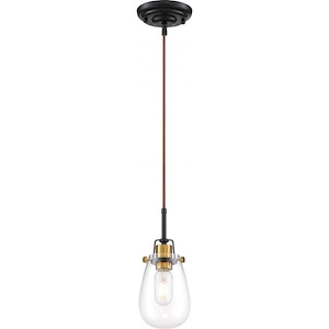 Toleo-1 Light Mini Pendant-4.75 Inches Wide by 10.75 Inches High - 1004353