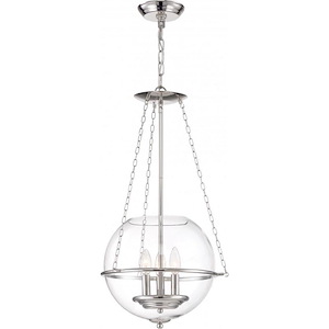 Odyssey-3 Light Pendant-15 Inches Wide by 24.75 Inches High
