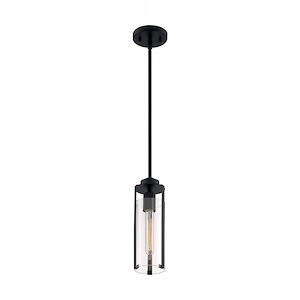 Marina-1 Light Mini Pendant in Modern/Contemporary Style-4.75 Inches Wide by 13.25 Inches High