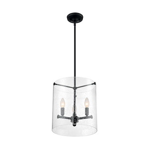 Bransel-3 Light Pendant in Transitional Style-11.75 Inches Wide by 12.88 Inches High