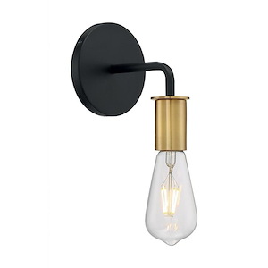 Ryder-1 Light Wall Sconce in Industrial Style-4.75 Inches Wide by 6.38 Inches High