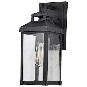 Corning - 1 Light Outdoor Medium Wall Lantern In Carriage House Traditional Style-15.75 Inches Tall and 6 Inches Wide - 1219310