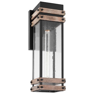 Homestead - 1 Light Outdoor Large Wall Lantern In Rustic Industrial Style-18.75 Inches Tall and 6.25 Inches Wide