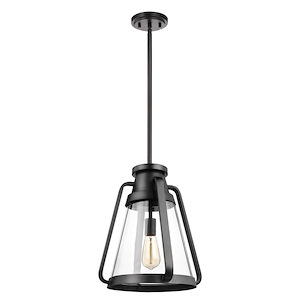Everett - 1 Light Pendant In Maritime Vintage Style-16.38 Inches Tall and 14 Inches Wide - 1094324