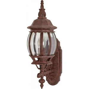 Central Park-One Light Outdoor Wall Lantern-6 Inches Wide by 20 Inches High - 184338