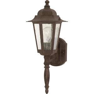 Cornerstone-One Light Wall Sconce-7 Inches Wide by 18 Inches High