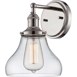 Vintage-One Light Wall Sconce-7 Inches Wide by 9.75 Inches High - 428622