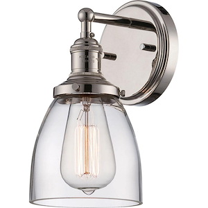 Vintage-One Light Wall Sconce-5.13 Inches Wide by 9.75 Inches High - 428621