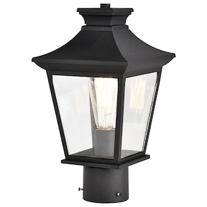 Jasper - 1 Light Outdoor Post Lantern In Traditional Style-13.94 Inches Tall and 7.52 Inches Wide