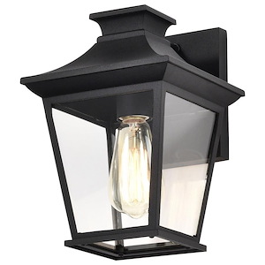 Jasper - 1 Light Outdoor Wall Lantern In Traditional Style-11.21 Inches Tall and 7.52 Inches Wide - 1272994