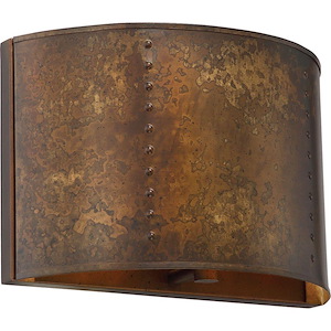 Kettle-One Light Wall Sconce-12 Inches Wide by 8 Inches High - 668724