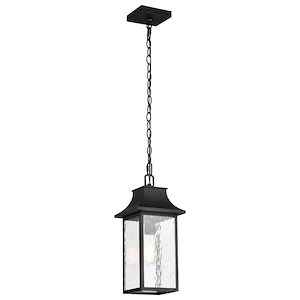 Austen - 1 Light Outdoor Hanging Lantern-17.25 Inches Tall and 7.75 Inches Wide
