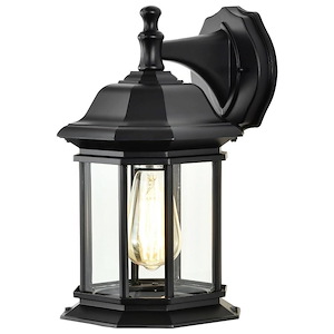 Hopkins - 1 Light Large Outdoor Wall Lantern In Traditional Style-13.22 Inches Tall and 7.38 Inches Wide - 1272975