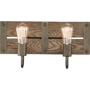Winchester-2 Light Bath Vanity-16.38 Inches Wide by 8.63 Inches High - 1004375