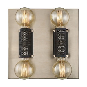 Passage-4 Light Flush Mount-13.75 Inches Wide by 5 Inches High - 1004259