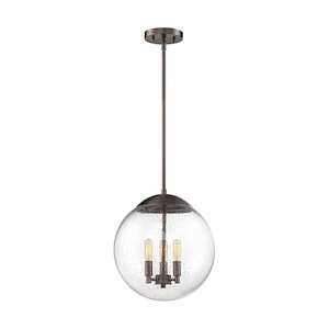 Ariel-3 Light Pendant-13 Inches Wide by 14.38 Inches High