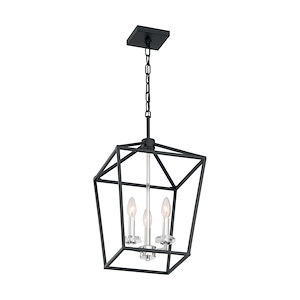 Storyteller-3 Light Pendant in Transitional Style-12 Inches Wide by 21.38 Inches High - 1004340
