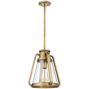 Everett - 1 Light Pendant In Maritime Vintage Style-11.88 Inches Tall and 10 Inches Wide - 1094323