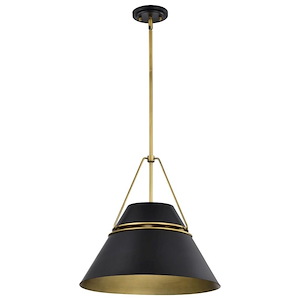 Adina - 3 Light Large Pendant-17.25 Inches Tall and 18 Inches Wide - 1299427