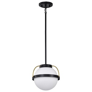 Lakeshore - 1 Light Small Pendant-8.88 Inches Tall and 10 Inches Wide - 1299431