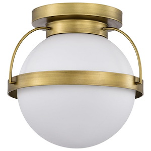 Lakeshore - 1 Light Small Flush Mount-9.13 Inches Tall and 10 Inches Wide - 1299428