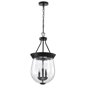 Boliver - 3 Light Pendant In Traditional Style-24 Inches Tall and 11.75 Inches Wide - 1299434