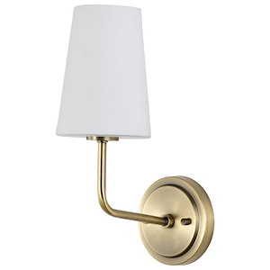 Cordello - 1 Light Wall Sconce In Traditional Style-14.5 Inches Tall and 5 Inches Wide - 1299458