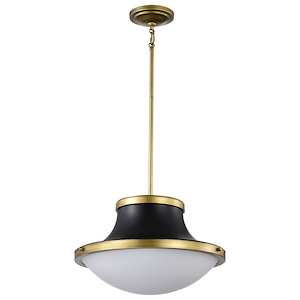 Lafayette - 1 Light Pendant In Contemporary Style-11.25 Inches Tall and 18 Inches Wide