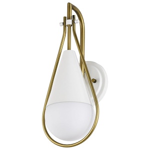 Admiral - 1 Light Wall Sconce In Contemporary Style-15.38 Inches Tall and 6.5 Inches Wide - 1299463