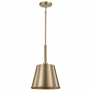 Alexis - 1 Light Small Pendant In Contemporary Style-17.13 Inches Tall and 11 Inches Wide