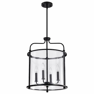 Yorktown - 4 Light Pendant In Traditional Style-22 Inches Tall and 16 Inches Wide - 1299472