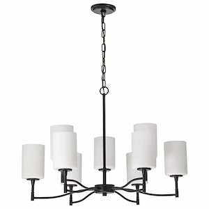 Liam - 9 Light Chandelier-20.88 Inch Tall and 30 Inch Wide - 1377074