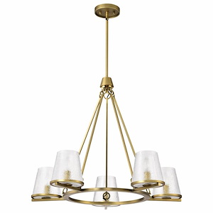 Valentine - 5 Light Chandelier-23.5 Inch Tall and 30 Inch Wide - 1377092