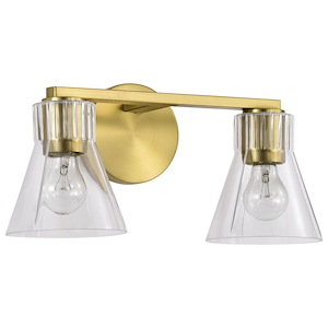 Gianna - 2 Light Bath Vanity-7.5 Inch Tall and 16 Inch Wide - 1377095
