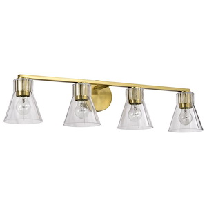 Gianna - 4 Light Bath Vanity-7.5 Inch Tall and 33.25 Inch Wide - 1377097