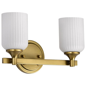 Solara - 2 Light Bath Vanity-8 Inch Tall and 13.38 Inch Wide - 1377128