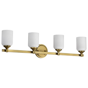 Solara - 4 Light Bath Vanity-8 Inch Tall and 32.63 Inch Wide - 1377130