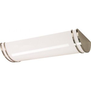 Glamour-26W 1 LED Linear Flush Mount-12 Inches Wide by 4 Inches High
