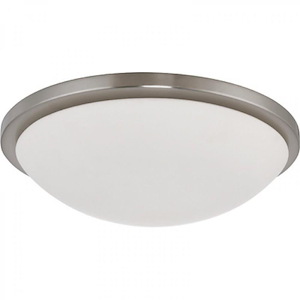 Button-25W 1 LED Flush Mount-17 Inches Wide by 5 Inches High - 668861