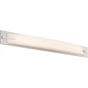 Bow-39W 1 LED Bath Vantity-43 Inches Wide by 4.25 Inches High