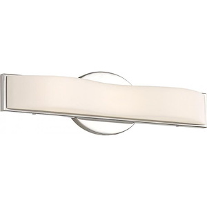 Surf-13W 1 LED Bath Vantity-16 Inches Wide by 4.5 Inches High